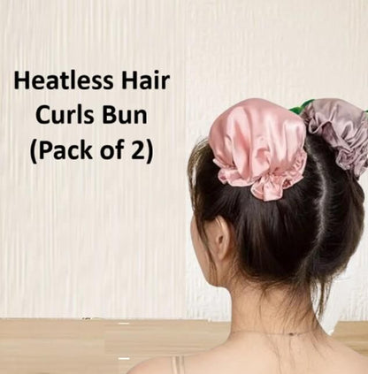 Trendy Heatless Haircurls Bun (Pack of 2)